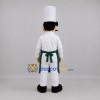 Custom White and Green Chef Mascot Costume Adult Full Body Suit for Food Festivals Custom White and Green Chef Mascot Costume Adult Full Body Suit for Food Festivals
