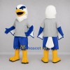 Custom White and Blue Eagle Mascot Costume Adult Full Body Suit for Sports Events Custom White and Blue Eagle Mascot Costume Adult Full Body Suit for Sports Events
