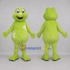 Custom Lime Green Frog Mascot Costume Adult Full Body Suit for Nature Events Custom Lime Green Frog Mascot Costume Adult Full Body Suit for Nature Events