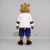 Custom Tan and White Rodent Mascot Costume Adult Full Body Suit for Sports Events