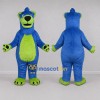 Custom Blue and Green Bear Mascot Costume Adult Full Body Suit for School Events Custom Blue and Green Bear Mascot Costume Adult Full Body Suit for School Events