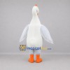 Custom White and Orange Goose Mascot Costume Adult Full Body Suit for Farm Events Custom White and Orange Goose Mascot Costume Adult Full Body Suit for Farm Events