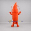 Custom Orange and Yellow Shrimp Mascot Costume Adult Full Body Suit for Seafood Festivals Custom Orange and Yellow Shrimp Mascot Costume Adult Full Body Suit for Seafood Festivals