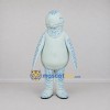 Custom Pale Blue and White Sea Turtle Mascot Costume Adult Full Body Suit for Ocean Events Custom Pale Blue and White Sea Turtle Mascot Costume Adult Full Body Suit for Ocean Events