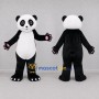 Custom Black and White Panda Mascot Costume Adult Full Body Suit for Wildlife Events