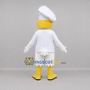 Custom White and Yellow Chef Chicken Mascot Costume Adult Full Body Suit for Food Festivals Custom White and Yellow Chef Chicken Mascot Costume Adult Full Body Suit for Food Festivals