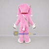 Custom Pink and White Poodle Mascot Costume Adult Full Body Suit for Pet Events Custom Pink and White Poodle Mascot Costume Adult Full Body Suit for Pet Events