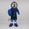 Custom Gray and Blue Lion Mascot Costume Adult Full Body Suit for Stage Performances Custom Gray and Blue Lion Mascot Costume Adult Full Body Suit for Stage Performances