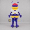 Custom Yellow and Purple Bee Mascot Costume Adult Full Body Suit for Garden Events Custom Yellow and Purple Bee Mascot Costume Adult Full Body Suit for Garden Events