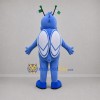 Custom Blue and White Butterfly Mascot Costume Adult Full Body Suit for Garden Events Custom Blue and White Butterfly Mascot Costume Adult Full Body Suit for Garden Events