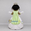 Custom White and Light Green Princess Mascot Costume Adult Full Body Suit for Storytelling Events Custom White and Light Green Princess Mascot Costume Adult Full Body Suit for Storytelling Events