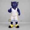 Custom Blue and Yellow Tornado Mascot Costume Adult Full Body Suit for Sports Events