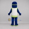 Custom Blue and Green Three-Eyed Monster Mascot Costume Adult Full Body Suit for Halloween Events Custom Blue and Green Three-Eyed Monster Mascot Costume Adult Full Body Suit for Halloween Events