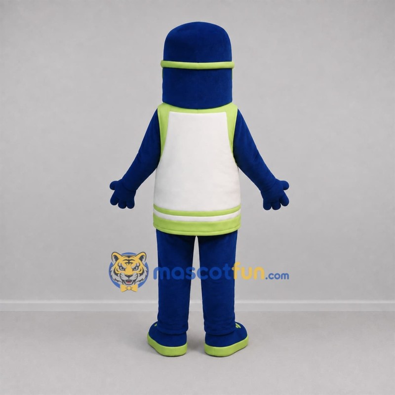 Custom Blue and Green Three-Eyed Monster Mascot Costume Adult Full Body Suit for Halloween Events Custom Blue and Green Three-Eyed Monster Mascot Costume Adult Full Body Suit for Halloween Events