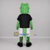 Custom Green and Black Dragon Mascot Costume Adult Full Body Suit for Fantasy Events Custom Green and Black Dragon Mascot Costume Adult Full Body Suit for Fantasy Events