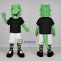 Custom Green and Black Dragon Mascot Costume Adult Full Body Suit for Fantasy Events