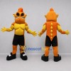 Custom Orange and Yellow Dragon Mascot Costume Adult Full Body Suit for Sports Events Custom Orange and Yellow Dragon Mascot Costume Adult Full Body Suit for Sports Events