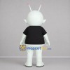 Custom Pale Green and Black Alien Mascot Costume Adult Full Body Suit for Space Events Custom Pale Green and Black Alien Mascot Costume Adult Full Body Suit for Space Events