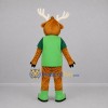Custom Brown and Green Moose Mascot Costume Adult Full Body Suit for Sports Events Custom Brown and Green Moose Mascot Costume Adult Full Body Suit for Sports Events