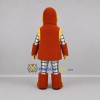 Custom Orange and Silver Robot Mascot Costume Adult Full Body Suit for Science Events Custom Orange and Silver Robot Mascot Costume Adult Full Body Suit for Science Events