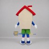 Custom Cream and Red House Mascot Costume Adult Full Body Suit for Home Improvement Events