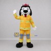 Custom Black and White Firefighter Dalmatian Mascot Costume Adult Full Body Suit for Community Events Custom Black and White Firefighter Dalmatian Mascot Costume Adult Full Body Suit for Community Events