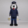 Custom Black and White Police Dalmatian Mascot Costume Adult Full Body Suit for Community Events Custom Black and White Police Dalmatian Mascot Costume Adult Full Body Suit for Community Events