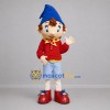 Custom Red and Blue Elf Boy Mascot Costume Adult Full Body Suit for Storytelling Events Custom Red and Blue Elf Boy Mascot Costume Adult Full Body Suit for Storytelling Events