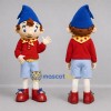 Custom Red and Blue Elf Boy Mascot Costume Adult Full Body Suit for Storytelling Events Custom Red and Blue Elf Boy Mascot Costume Adult Full Body Suit for Storytelling Events