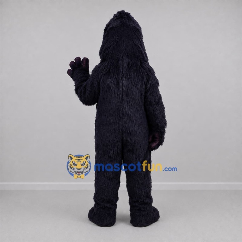Custom Dark Purple Furry Monster Mascot Costume Adult Full Body Suit for Halloween Events
