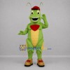 Custom Green and Red Grasshopper Mascot Costume Adult Full Body Suit for Science Events Custom Green and Red Grasshopper Mascot Costume Adult Full Body Suit for Science Events