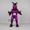Custom Purple and Black Wasp Mascot Costume Adult Full Body Suit for Sports Events Custom Purple and Black Wasp Mascot Costume Adult Full Body Suit for Sports Events