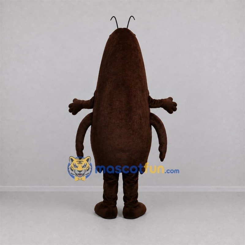 Custom Brown Cockroach Mascot Costume Adult Full Body Suit for Science Events Custom Brown Cockroach Mascot Costume Adult Full Body Suit for Science Events