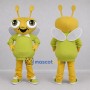 Custom Yellow and Green Butterfly Mascot Costume Adult Full Body Suit for Garden Events
