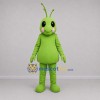 Custom Lime Green Grasshopper Mascot Costume Adult Full Body Suit for Science Events Custom Lime Green Grasshopper Mascot Costume Adult Full Body Suit for Science Events