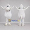 Custom White Sheep Mascot Costume Adult Full Body Suit for Farm Events