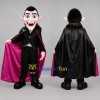Custom Black and Magenta Vampire Mascot Costume Adult Full Body Suit for Halloween Events Custom Black and Magenta Vampire Mascot Costume Adult Full Body Suit for Halloween Events