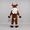 Custom Brown and White Winged Reindeer Mascot Costume Adult Full Body Suit for Christmas Events Custom Brown and White Winged Reindeer Mascot Costume Adult Full Body Suit for Christmas Events