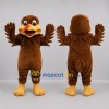 Custom Brown Turkey Mascot Costume Adult Full Body Suit for Thanksgiving Events