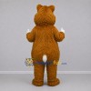 Custom Golden Brown and White Hamster Mascot Costume Adult Full Body Suit for Pet Events