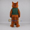 Custom Orange and Green Tiger Mascot Costume Adult Full Body Suit for Storytelling Events Custom Orange and Green Tiger Mascot Costume Adult Full Body Suit for Storytelling Events