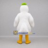 Custom White and Yellow Duck Mascot Costume Adult Full Body Suit for Farm Events Custom White and Yellow Duck Mascot Costume Adult Full Body Suit for Farm Events
