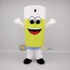 Custom Yellow and White Drink Glass Mascot Costume Adult Full Body Suit for Food Festivals Custom Yellow and White Drink Glass Mascot Costume Adult Full Body Suit for Food Festivals
