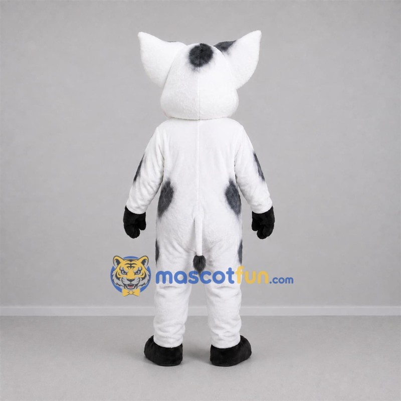 Custom Black and White Pig Mascot Costume Adult Full Body Suit for Farm Events Custom Black and White Pig Mascot Costume Adult Full Body Suit for Farm Events