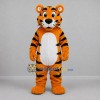 Custom Orange and Black Tiger Mascot Costume Adult Full Body Suit for Wildlife Events Custom Orange and Black Tiger Mascot Costume Adult Full Body Suit for Wildlife Events