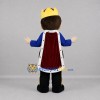 Custom Blue and Gold King Mascot Costume Adult Full Body Suit for Storytelling Events Custom Blue and Gold King Mascot Costume Adult Full Body Suit for Storytelling Events