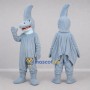 Custom Light Blue Pterosaur Mascot Costume Adult Full Body Suit for Dinosaur Events