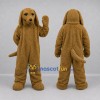 Custom Brown Dog Mascot Costume Adult Full Body Suit for Pet Events