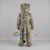 Custom Tan and Black Leopard Mascot Costume Adult Full Body Suit for Wildlife Events Custom Tan and Black Leopard Mascot Costume Adult Full Body Suit for Wildlife Events