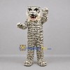 Custom White and Black White Tiger Mascot Costume Adult Full Body Suit for Wildlife Events Custom White and Black White Tiger Mascot Costume Adult Full Body Suit for Wildlife Events